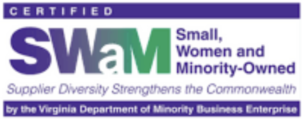 Small, Women and Minority-Owned Certified by the Virginia Department of Minority Business Enterprise
